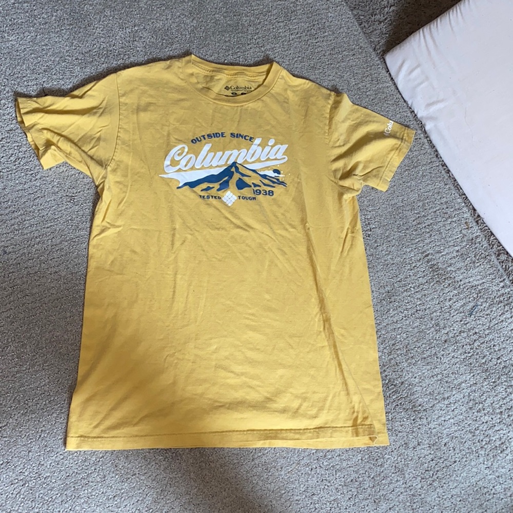 Mustard yellow shirt